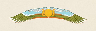 Ancient Wadjet Egyptian goddess banner