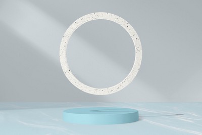 Blue geometric shapes png, isolated | Premium PNG Sticker - rawpixel