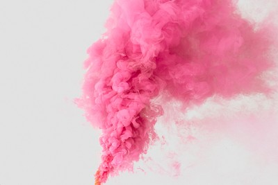 Pink smoke effect design element | Premium PSD - rawpixel