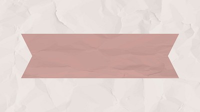 Sticky note vector element, pink