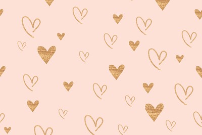 Valentine's pattern background, pink glitter | Free Photo - rawpixel