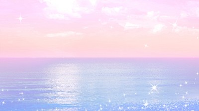 Pastel beach desktop wallpaper, aesthetic | Free Photo - rawpixel