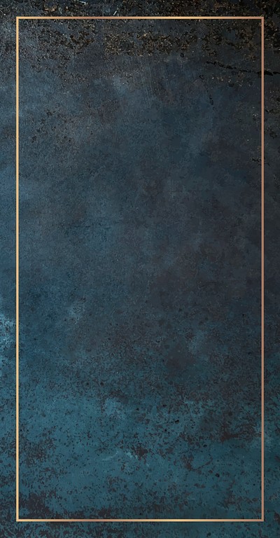 Rectangle gold frame grunge blue | Premium Vector - rawpixel