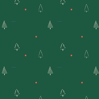 Christmas elements seamless pattern vector | Premium Vector - rawpixel