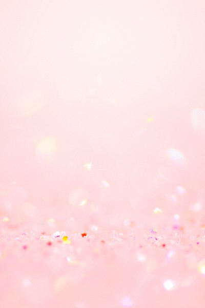 Soft pink glitter confetti bokeh background