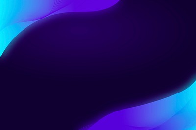 Blue gradient curve frame template | Premium PNG - rawpixel