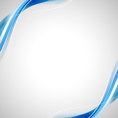 Blue curve frame template vector | Free Vector - rawpixel