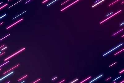 Neon abstract frame dark purple | Premium Vector - rawpixel