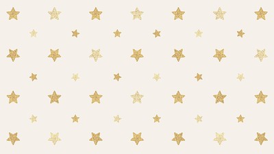 Seamless glittery gold stars background | Free Photo - rawpixel