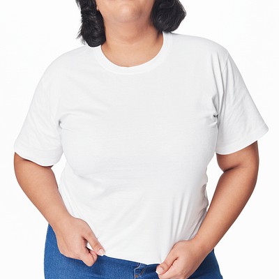 Plus Size Blouses for Women: White, Denim & More