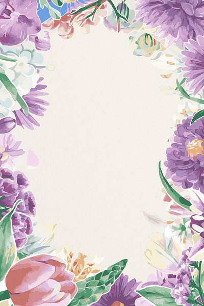 Chrysanthemum frame design, watercolor flower | Premium PSD - rawpixel