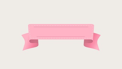 Premium Vector  Pink ribbon bow decorative icon