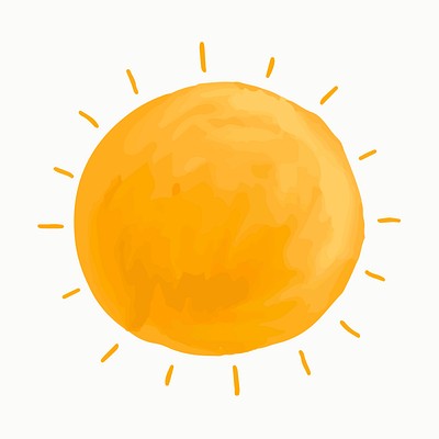 How to Draw a Cute Sun Step by Step - Summer Drawing - YouTube