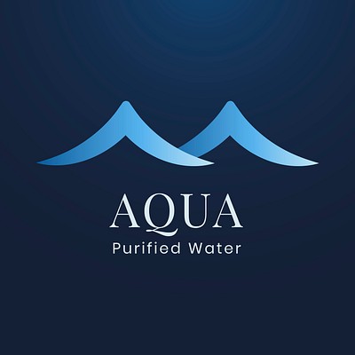 Pure Water Logo Graphic by Redvy Creative · Creative Fabrica
