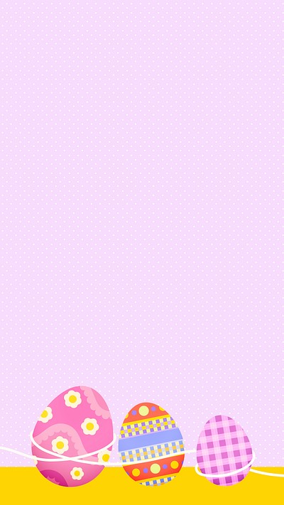 Pink Easter mobile wallpaper, egg | Premium Photo - rawpixel