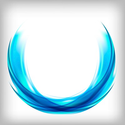 Abstract logo design in blue | Premium Vector - rawpixel