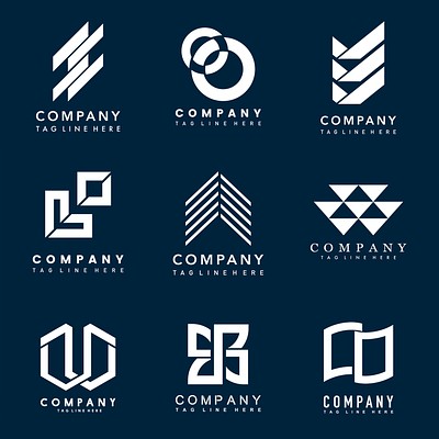 Set company logo design ideas | Premium Vector - rawpixel