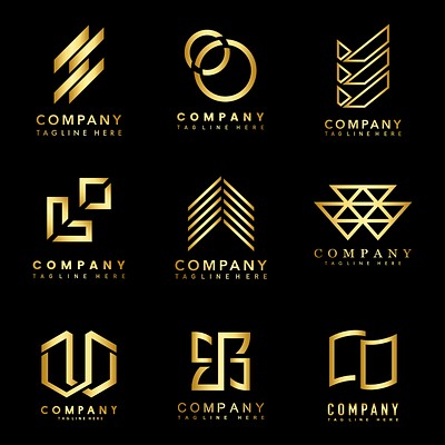 Set of company logo design | Premium Vector - rawpixel