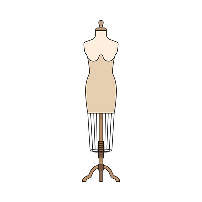 Dummy mannequin isolated in white | Premium Vector - rawpixel