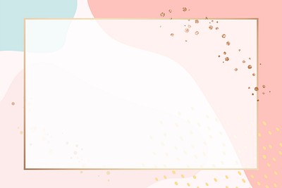 Rectangle gold frame on colorful | Premium Vector - rawpixel