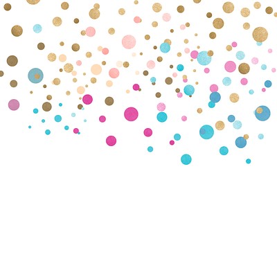 Confetti with blank space vector | Premium Vector - rawpixel