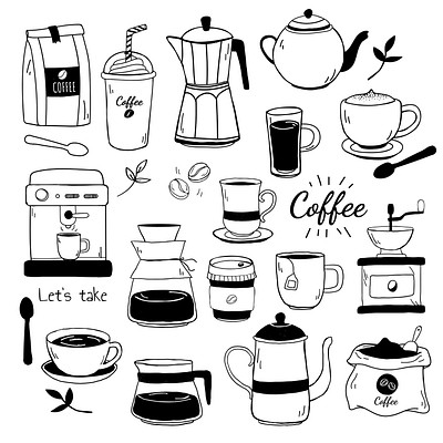 Cafe and coffee house pattern | Premium Vector - rawpixel