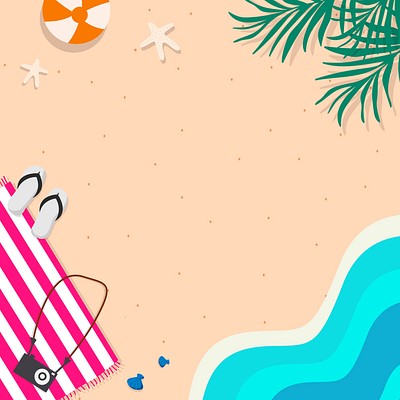 Summer by the seaside design | Premium Vector - rawpixel