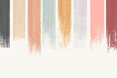 Pastel shimmering acrylic brush stroke | Premium PSD - rawpixel