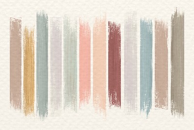 Brush strokes neutral collection vector | Premium PSD - rawpixel