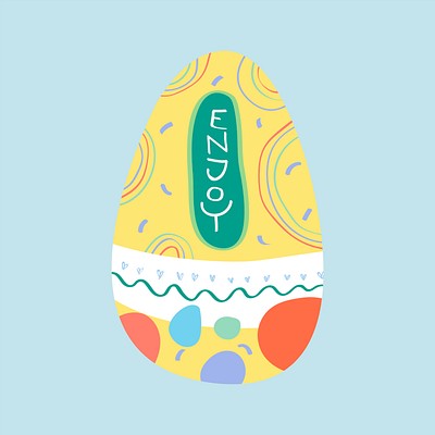 Easter celebration card vector