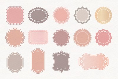 Vintage label design collection vector | Premium Vector - rawpixel