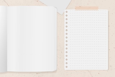 Blank note paper texture background | Premium Vector - rawpixel