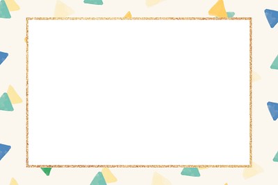 Blank golden frame design seamless | Premium Vector - rawpixel