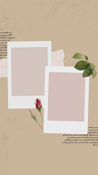 Blank collage photo frame template | Premium Vector - rawpixel