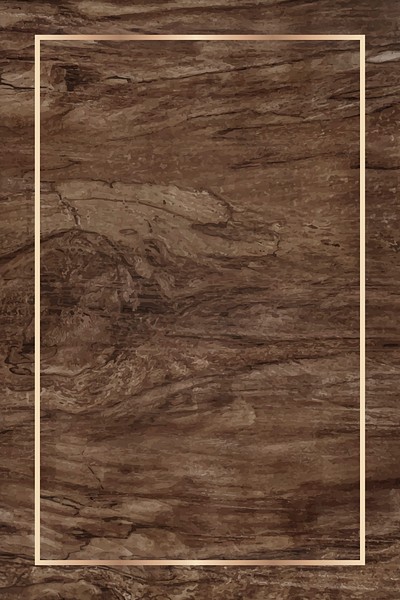 Gold frame wooden background vector | Premium Vector - rawpixel