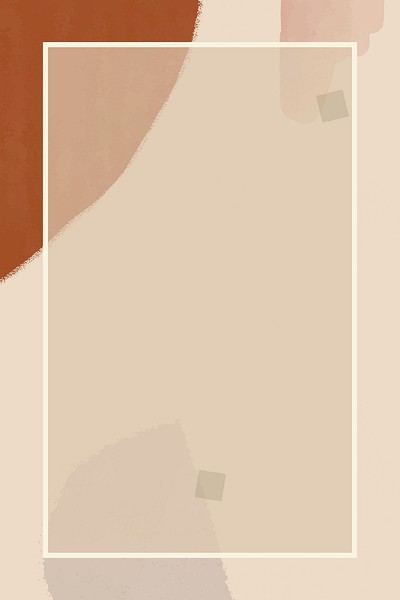 Rectangle frame on brown and | Premium Vector - rawpixel