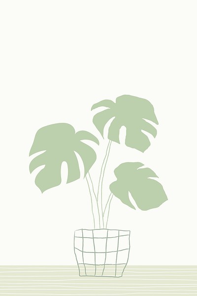 Potted plant psd monstera hand | Free PSD - rawpixel