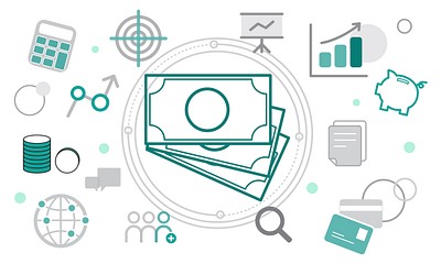 Illustration of financial concept vector | Premium Vector - rawpixel