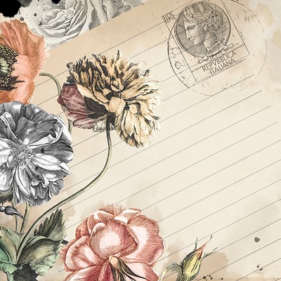 Sticker Flower Vintage Scrapbook Paper For Journaling, Sticker Flower, Vintage  Sticker, Scrapbook Set PNG Transparent Clipart Image and PSD File for Free  Download