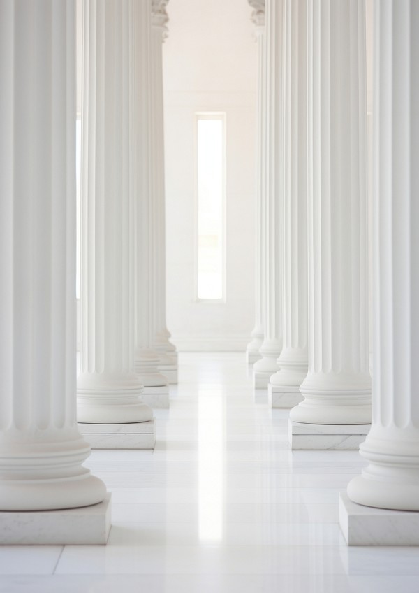 row white columns sitting top | Free Photo - rawpixel