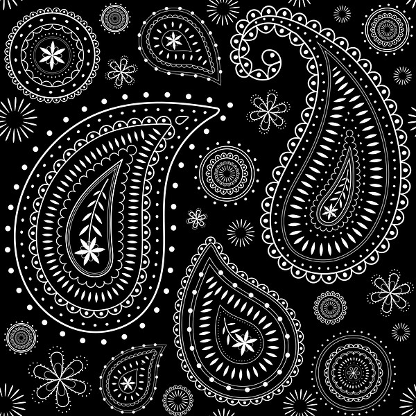 Paisley pattern background, mandala abstract | Premium Vector - rawpixel