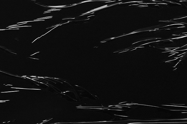 Black background, wrinkled plastic wrap | Free Photo - rawpixel