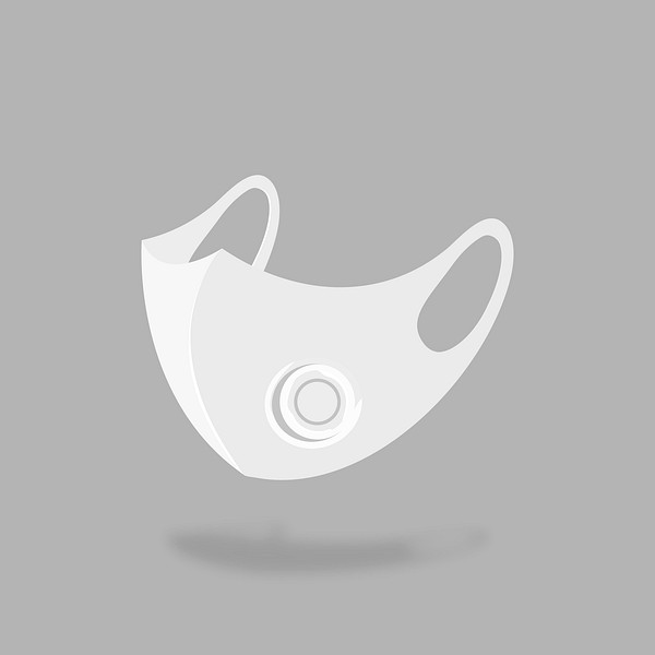 Air pollution face mask element | Free Vector - rawpixel