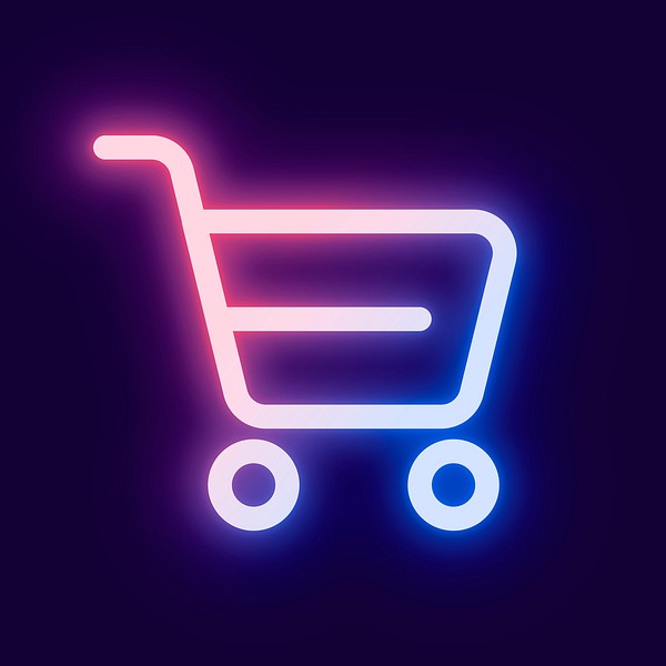 Shopping cart pink icon social | Free Photo - rawpixel