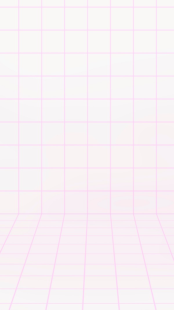 Pink grid pattern iPhone wallpaper, | Free Photo - rawpixel