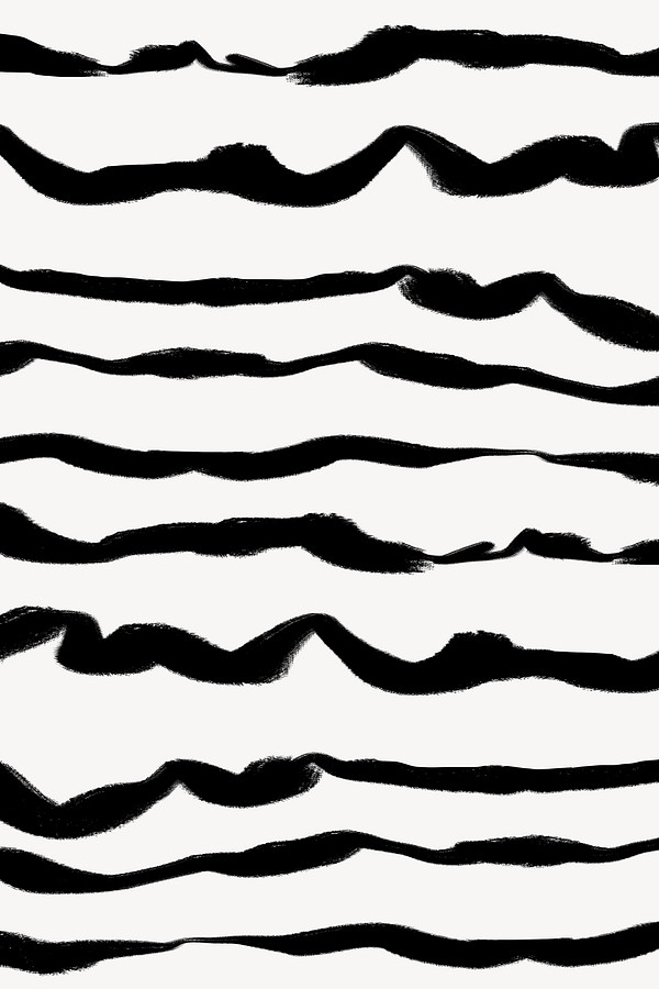 Lines doodle background, black and Free Photo rawpixel
