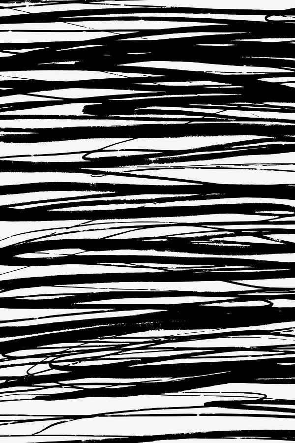 Squiggle doodle background, black and | Premium Vector - rawpixel