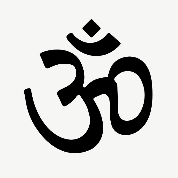 Aum Hindu symbol clip art | Free PSD - rawpixel