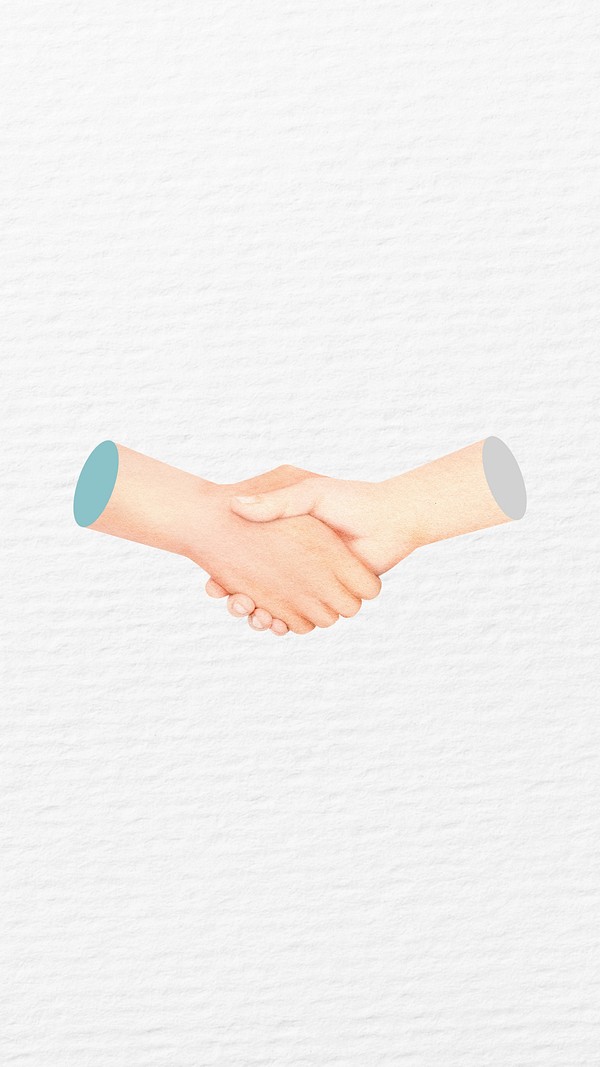 Business handshake iPhone wallpaper, paper | Premium Photo - rawpixel