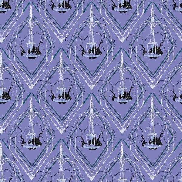 Pastel Art Deco pattern, aesthetic Premium Vector Illustration rawpixel